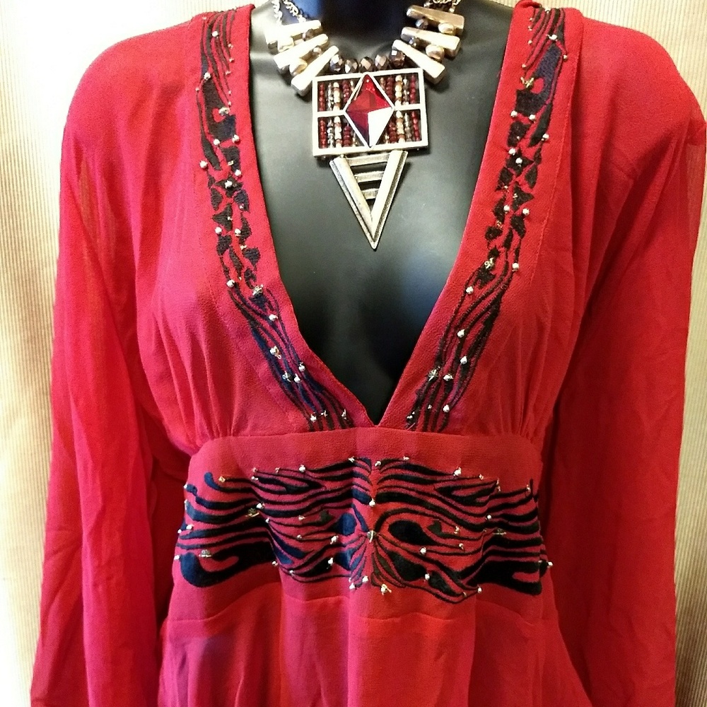 Sexy & Beautiful Sheer Blouse